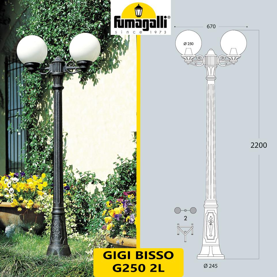 GIGI BISSO/G250 2L NERO OPALE  2X8,5W CCT 2700-6500
