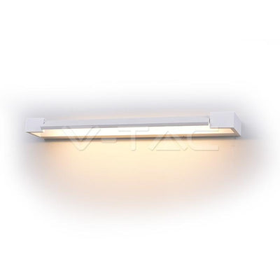 18W LED WALL LAMP CORPO BIANCO IP44 3000K