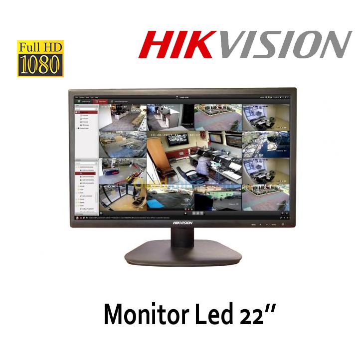 DS-D5022F2 MONITOR LED 22     HIKVISION VGA.HDMI VESA