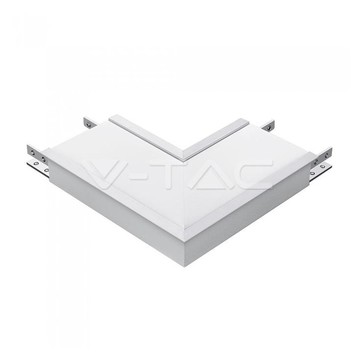 8W L SHAPE CONNECTOR CORPO BIANCO 4000K
