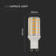 LED LAMPADINA - 5W G9 PLASTICA 6400K DIMMERABILE