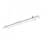 LUCE LINEARE LED SAMSUNG CHIP - 40W INCASSO CORPO D ARGENTO 6400K