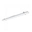LUCE LINEARE LED SAMSUNG CHIP - 40W INCASSO CORPO D ARGENTO 6400K