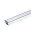 LUCE LINEARE LED SAMSUNG CHIP - 40W INCASSO CORPO D ARGENTO 6400K