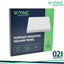 18W LED BACKLIT SURFACE PANNELLO QUADRATO 3000K