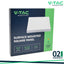 18W LED BACKLIT SURFACE PANNELLO QUADRATO 3000K