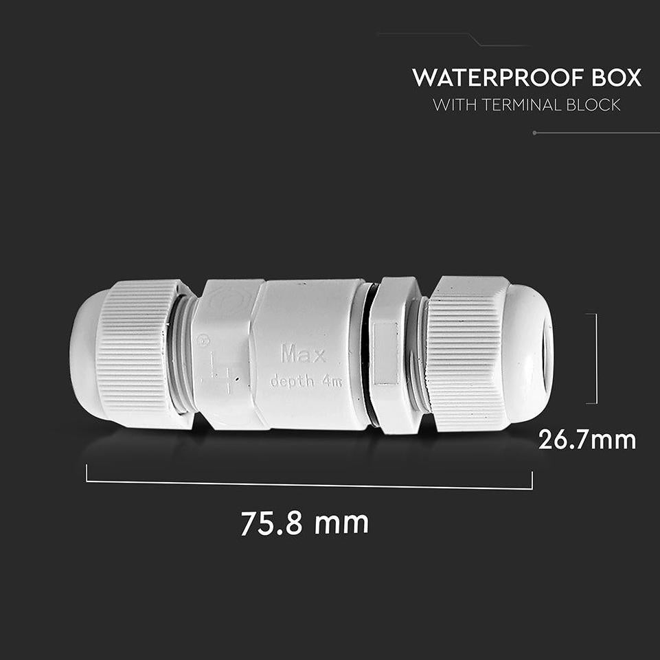 WATERPROOF WHITE TERMINAL BLOCK 5-9MM IP68