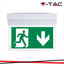 2W LED WALL SURFACE EMERGENCY EXIT LIGHT 6000K