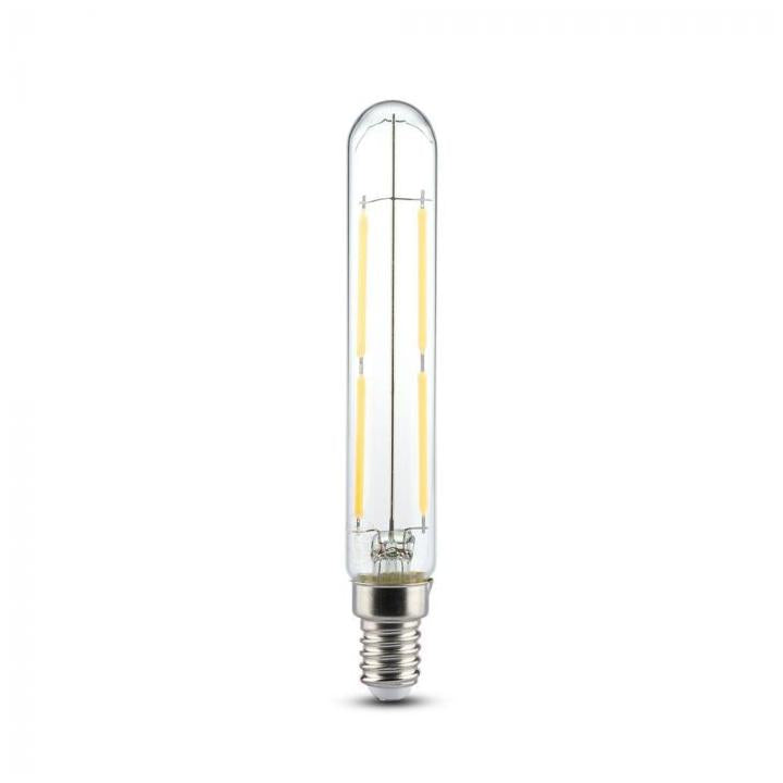 LED LAMPADINA - 4W E14 T20 FILAMENTO CLEAR GLASS 6000K