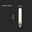 LED LAMPADINA - 4W E14 T20 FILAMENTO CLEAR GLASS 6000K
