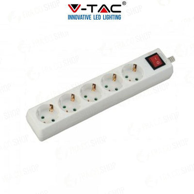 5 WAYS SOCKET WITH SWITCH CABLE 5M
