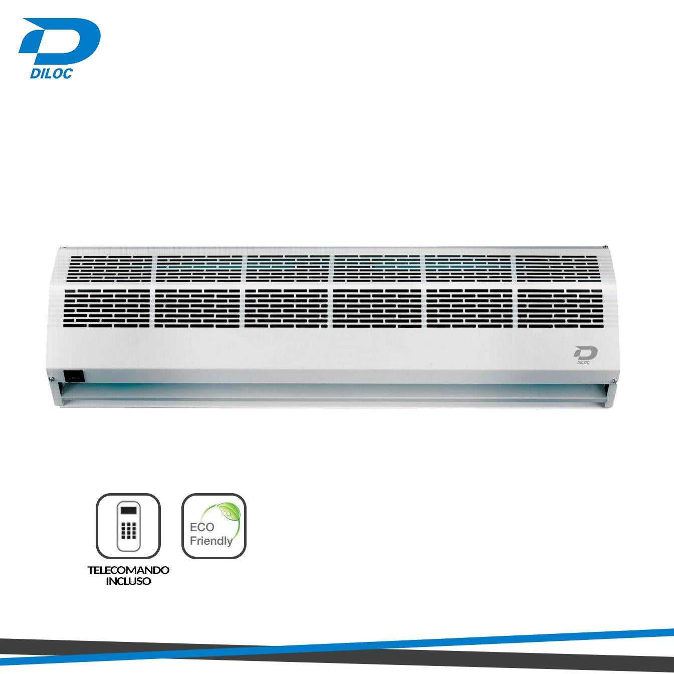 DILOC BARRIERA D ARIA 350W 200CM GREEN LINE TANGEZIALE