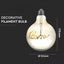 LED LAMPADINA 5W E27 FILAMENTO G125 AMBER GLASS 2200K
