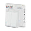 WIRELESS SWITCH 2 GANG IP54