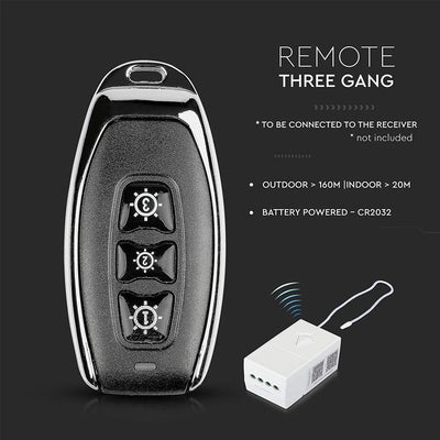 3 GANG REMOTE SWITCH IP54