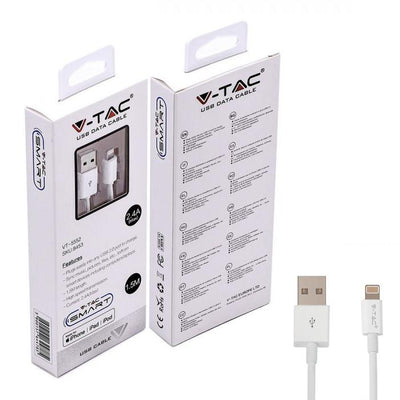 IPHONE CABLE WHITE WITH MFI LICENCE