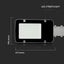 LED ARMATURA STRADALE SAMSUNG CHIP A++ 5 ANNI WARRANTY - 30W CORPO GRIGGIO 6400K