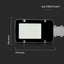 LED ARMATURA STRADALE SAMSUNG CHIP A++ 5 ANNI WARRANTY - 30W CORPO GRIGGIO 6400K