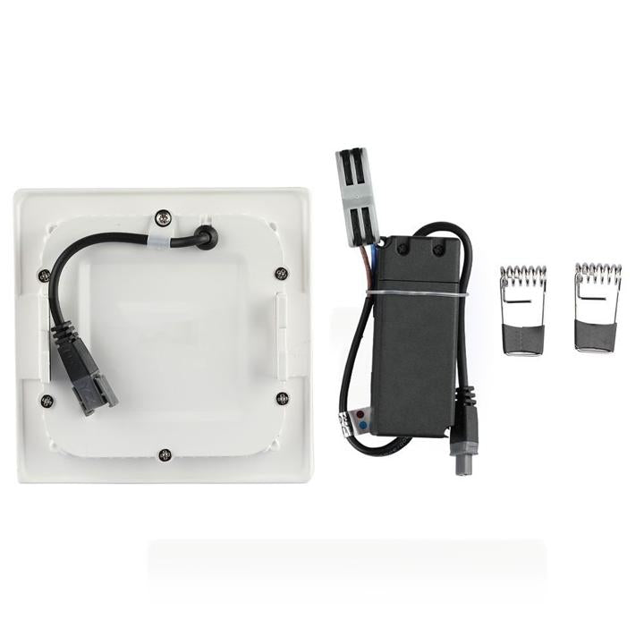 12W LED PANNELLO PREMIUM SAMSUNG CHIP QUADRATO 3000K