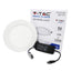 12W LED PANNELLO PREMIUM SAMSUNG CHIP ROTONDO 3000K