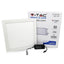 24W LED PANNELLO PREMIUM SAMSUNG CHIP QUADRATO 6400K