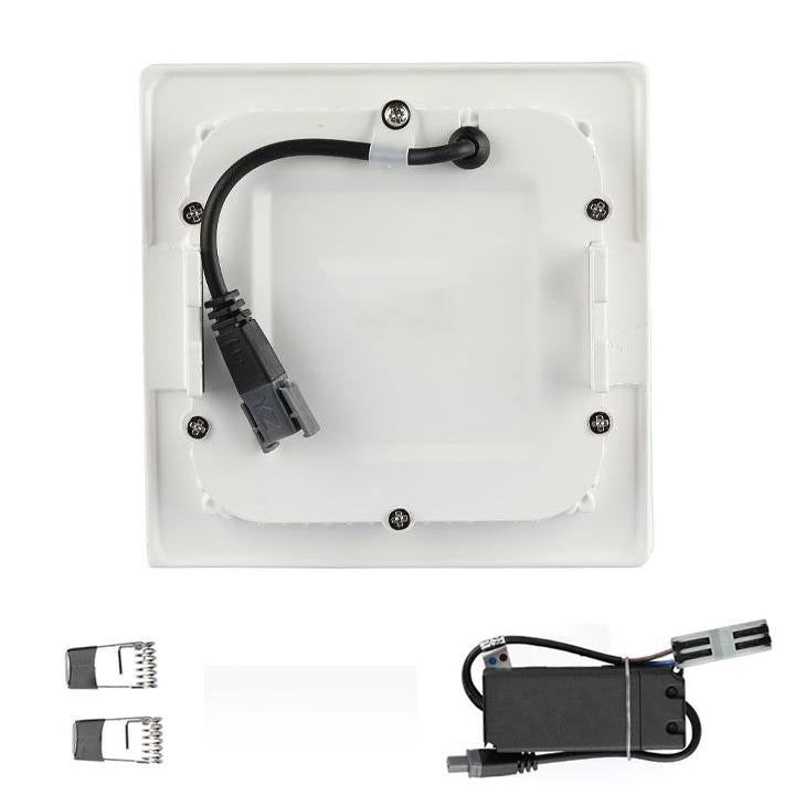 24W LED PANNELLO PREMIUM SAMSUNG CHIP QUADRATO 6400K