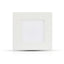 6W LED PANNELLO PREMIUM SAMSUNG CHIP QUADRATO 3000K