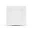 6W LED PANNELLO PREMIUM SAMSUNG CHIP QUADRATO 3000K