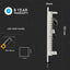 6W LED PANNELLO PREMIUM SAMSUNG CHIP QUADRATO 3000K