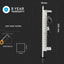18W LED PANNELLO PREMIUM SAMSUNG CHIP QUADRATO 6400K