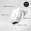 AURICOLARE BLUETOOTH 55MAH BIANCO