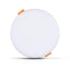12W LED MOLLE REGOLABILI PANNELLO SAMSUNG CHIP ROUND 4000K