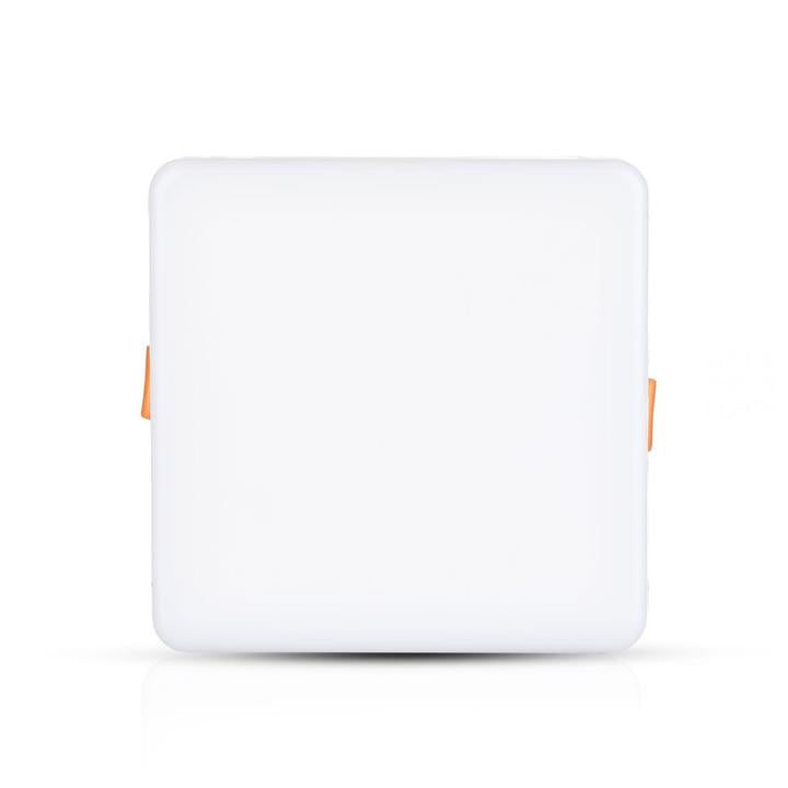 12W LED MOLLE REGOLABILI PANNELLO SAMSUNG CHIP SQUARE 4000K