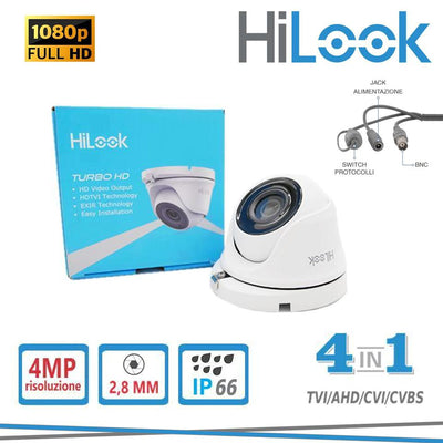 MINIDOME 4MP 2.8MM IR20 4IN1