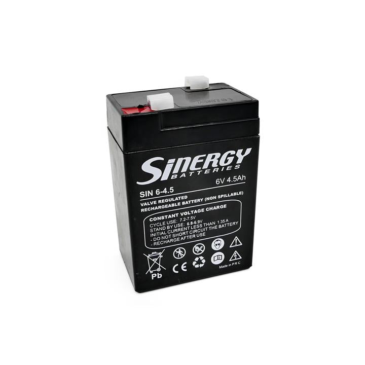 BATTERIA SINERGY AGM 6V 4.5AH