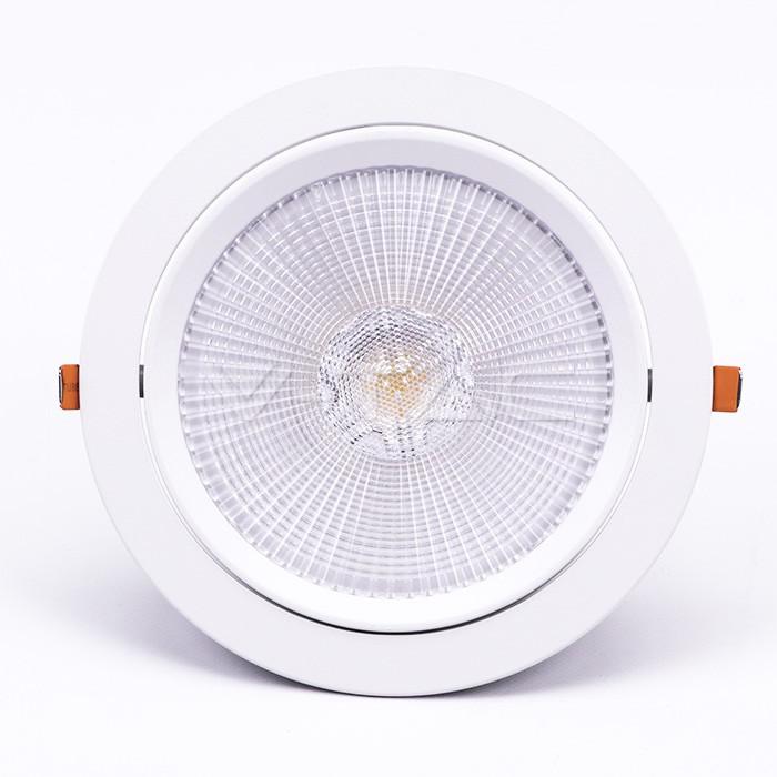 LED FARETTO DA INCASSO SAMSUNG CHIP 30W DIREZIONE LUCE AGGISTABILE 3000K