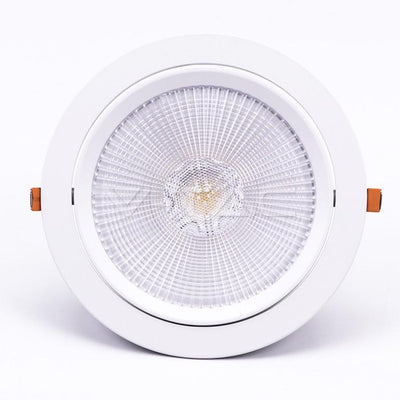 LED FARETTO DA INCASSO SAMSUNG CHIP 30W DIREZIONE LUCE AGGISTABILE 3000K