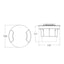 CECI 160 2L NERO SATIN LED GX53 10W CCT
