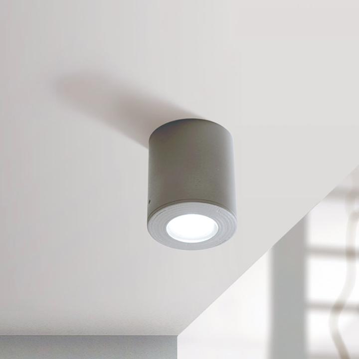 FRANCA 90 GRIGIO GU10 LED 3,5WCCT