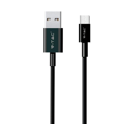 1M. TYPE C USB CAVO NERO - SILVER SERIES