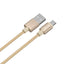 1M. MICRO USB CAVO COLORE ORO - PLATINUM SERIES