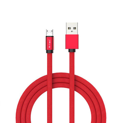 1M. MICRO USB CAVO ROSSO - RUBY SERIES