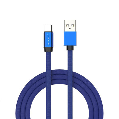 1M. TYPE C USB CAVO BLU - RUBY SERIES