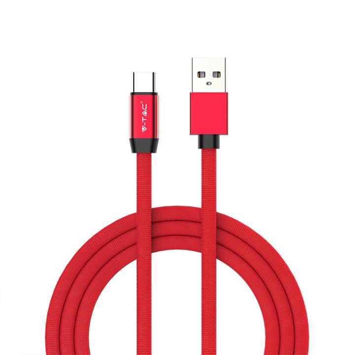 1M. TYPE C USB CAVO ROSSO - RUBY SERIES