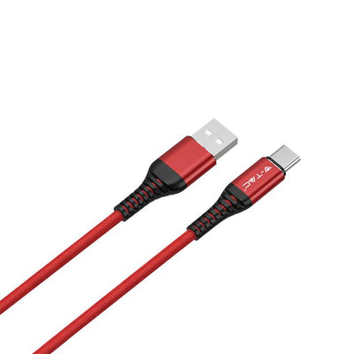 1M. TYPE C USB CAVO ROSSO - GOLD SERIES