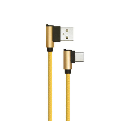 1M. TYPE C USB CAVO COLORE ORO - DIAMOND SERIES