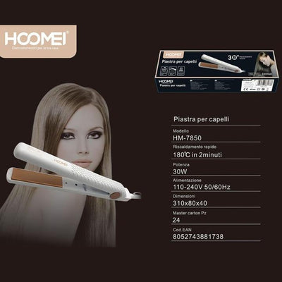 PIASTRA PER CAPELLI 30W HOOMEI
