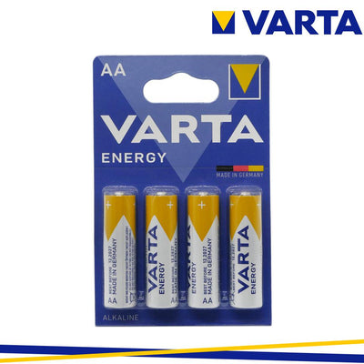 LR6 AA STILO BLISTER 4PZ BATTERIE ALCALINE VARTA ENERGY