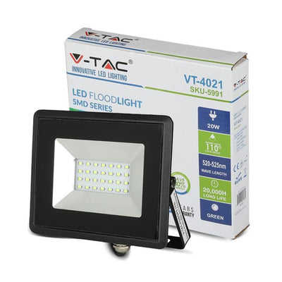 20W LED PROIETTORE SMD E-SERIES CORPO NERO ROSSO IP65