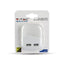 LED SEGNAPASSO NOTTURNO USB QUADRATO 3000K